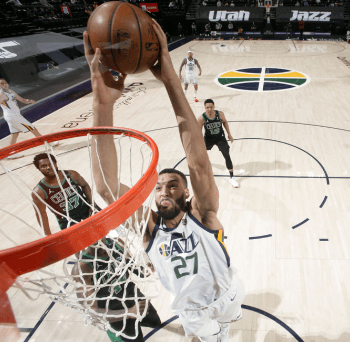 凯尔特人力克江苏队，戈贝尔统治全场的简单介绍