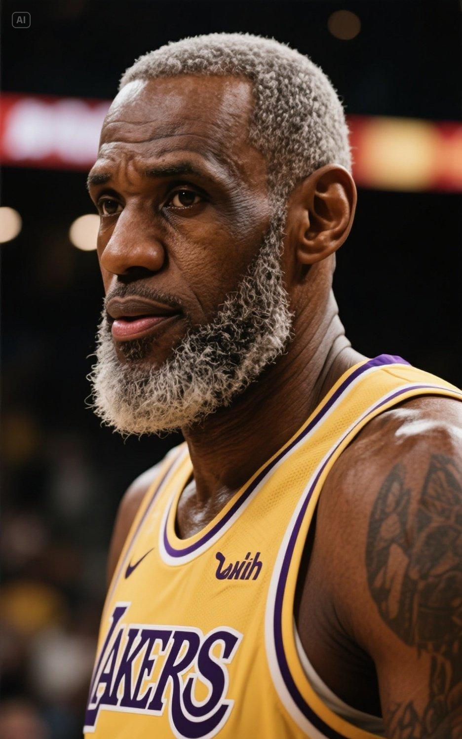 包含湖人全明星詹姆斯发挥一般，压力下应调整心态的词条